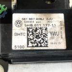 Passat b7 b8 klimatronic kontrol paneli 5hb011177