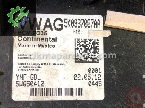 Volkswagen Passat Konfor Beyni 5K0937087AA çıkma parça