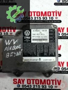 Passat tiguan cikma orj Airbag beyni 5N0959655J