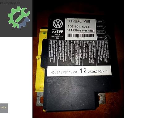 passat AİRBAG BEYNİ 3C0 909 605 Jçalışan üründür muhayyer verili