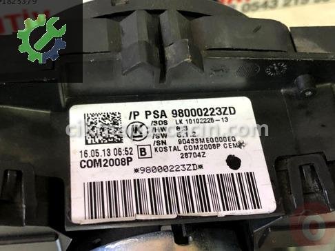 Citroen 208 Sinyal Kolu 98000223ZD çıkma parça