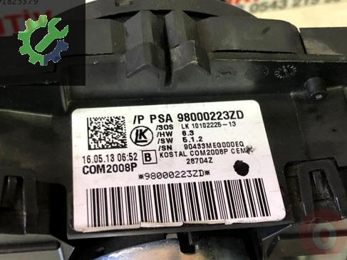 Pejo 208 Citroen c4 sinyal kolu 98000223ZD