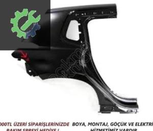 PEUGEOT 2008 ARKA ÇAMURLUK SAĞ SOL 2012 VE ÜZERİ / KAMPANYA