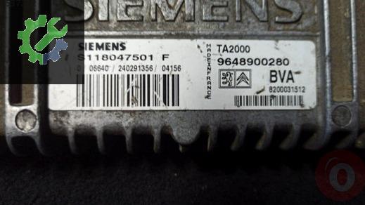 Peugeot 206 Otomatik Şanzıman Beyni S118047501F9648900280 çıkma parça