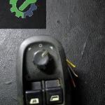 Peugeot 206 sol ön ikili cam düğmesi ve ayna ayar düğmesi