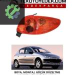 PEUGEOT 206 YENİ MODEL ARKA STOP SAĞ SOL 2002 VE ÜZERİ / KAMPANYA