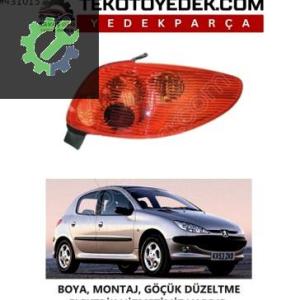 PEUGEOT 206 YENİ MODEL ARKA STOP SAĞ SOL 2002 VE ÜZERİ / KAMPANYA