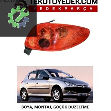 Peugeot 206 Sağ Arka Stop çıkma parça