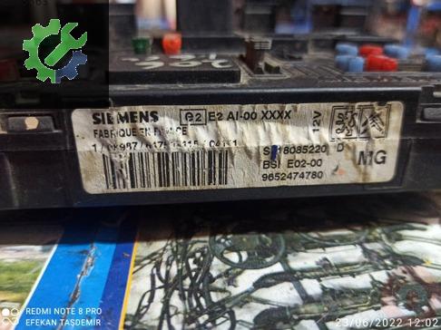 Peugeot 206 Akım Sınırlayıcı Beyin 9652474780 çıkma parça