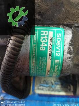 Peugeot 206 Klima Kompresörü 2857107062-1412F çıkma parça