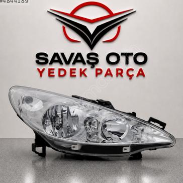 Peugeot 207 Sağ Ön Far çıkma parça