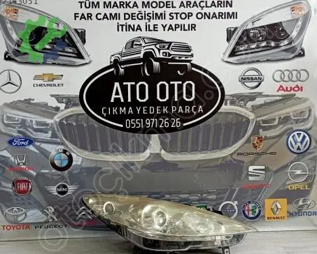 Peugeot 207 Far çıkma parça
