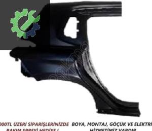 PEUGEOT 208 ARKA ÇAMURLUK SAĞ SOL 2012 2013 VE ÜZERİ / KAMPANYA