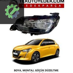 PEUGEOT 208 LEDLİ – LEDSİZ ÖN FAR SAĞ SOL 2020 VE ÜZERİ /KAMPANYA