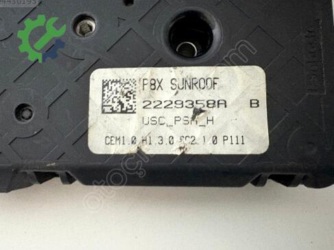Peugeot 3008 Sunroof Motoru 2229358A çıkma parça