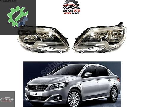 Peugeot 301 Sağ Ön Far çıkma parça