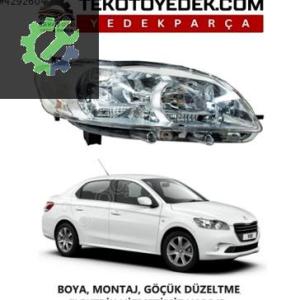 PEUGEOT 301 ÖN FAR SAĞ SOL 2012 2013 2014 2015 2016 / KAMPANYA