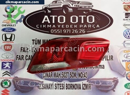 Peugeot 301 Sağ Stop çıkma parça