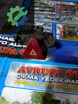 Peugeot 307 Flaşör Düğmesi çıkma parça