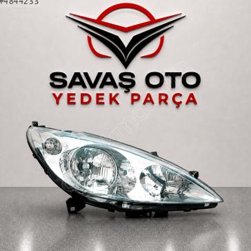 Peugeot 307 Sol Ön Far çıkma parça
