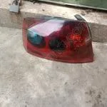 Peugeot 407 sol arka stop çıkma