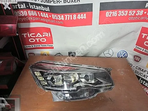 Peugeot 508 Sağ Ön Far çıkma parça