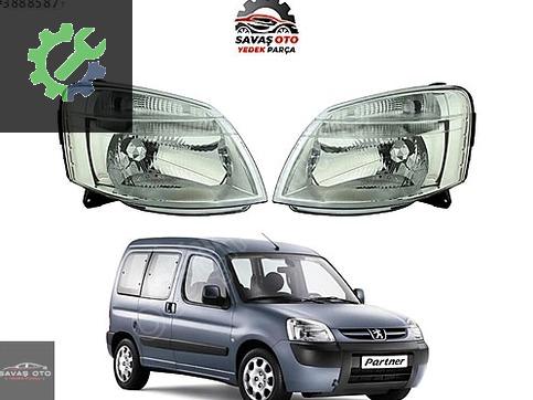 Peugeot Partner Sağ Ön Far çıkma parça