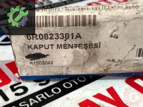Polo 2010/2015 kaput menteşesi sol sıfır 6R0823301A
