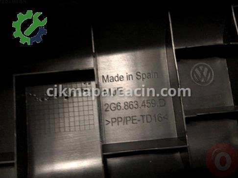 Volkswagen Polo Bagaj İç Plastiği 2G6863459D82V çıkma parça