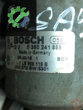 Porsche Cayenne Wv touareg silecek motoru 7L6955119B