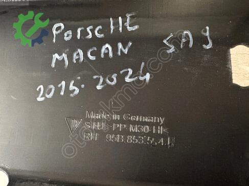 Porsche Macan Marşpiyel Kaplaması 95B8353554 çıkma parça