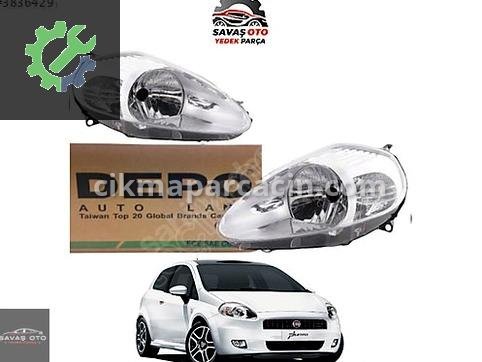 Fiat Punto Sağ Ön Far çıkma parça