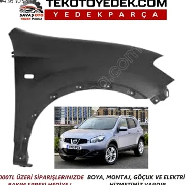 Nissan Qashqai Çamurluk çıkma parça