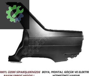 R12 BİNEK ARKA ÇAMURLUK SAĞ SOL 2007 VE ÜZERİ / KAMPANYA