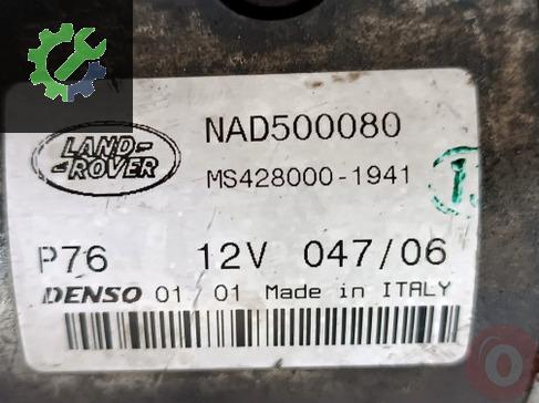 Land Rover Range Rover Marş Motoru NAD500080 çıkma parça