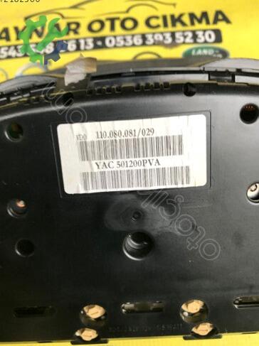 Land Rover Range Rover Km Saati 501200PVA çıkma parça