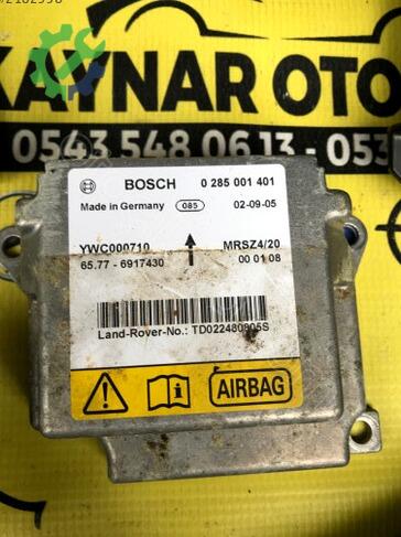 Land Rover Range Rover Airbag Beyni çıkma parça