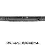 Renault 9 R9 ARKA PANEL TRAVERSI