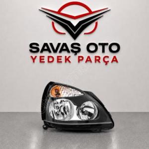 RENAULT CLIİO SİYAH FAR SAĞ SOL 2001 VE ÜZERİ / KAMPANYA