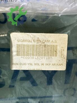 Renault Clio Sol Arka Kapı Camı çıkma parça
