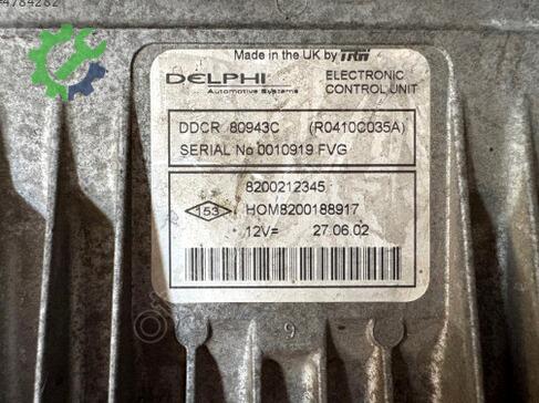 Renault Clio Motor Beyni 8200212345 çıkma parça
