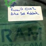 Renault Clio Sol Arka Kelebek Camı Çıkma