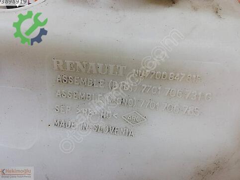 Renault Clio MOTORU7700847815 çıkma parça