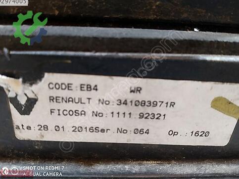 Renault Clio 341083971R çıkma parça