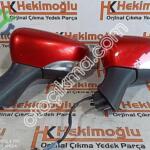 Renault Clio 4 Kırmızı Sol Elektrikli Orjinal Dikiz Aynas