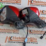 RENAULT CLİO 4 ORJİNAL KAPI AYNASI SOL ELEKTRİKLİ KIRMIZI 963025