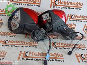 RENAULT CLİO 4 ORJİNAL KAPI AYNASI SOL ELEKTRİKLİ KIRMIZI 963025 (3. Adet)