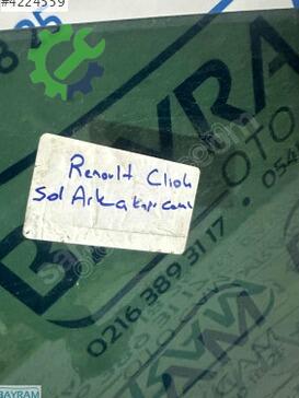 Renault Clio Sol Arka Kapı Camı çıkma parça