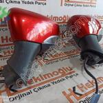 Renault Clio 4 Sol Elektrikli Kırmızı Orjinal Dikiz Aynas