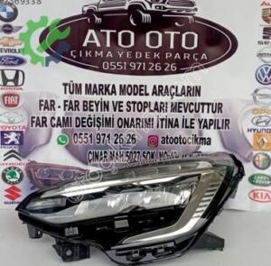 Renault Clio 2008-2024 Çıkma Sol Far